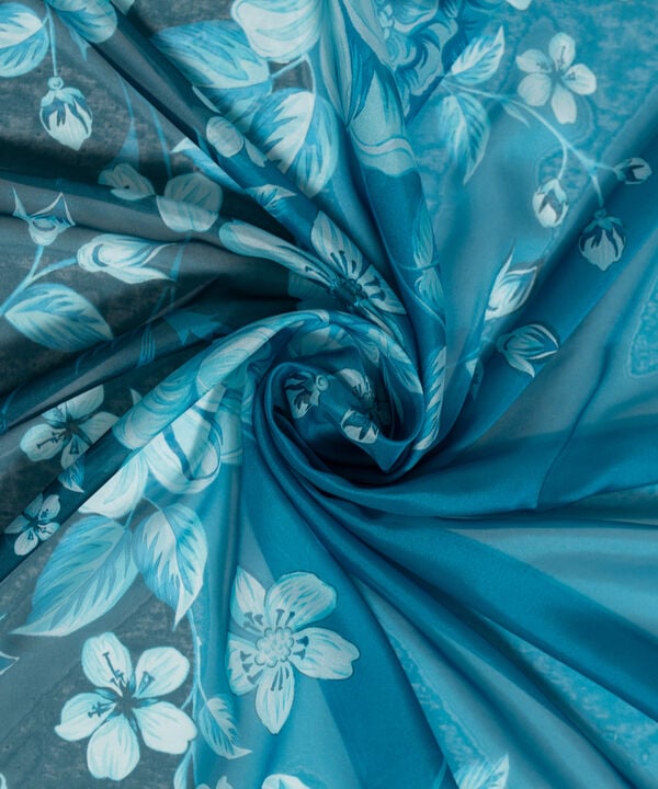 Printed Silk Dupatta