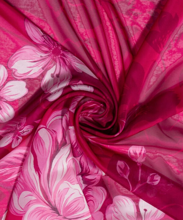 Printed Silk Dupatta