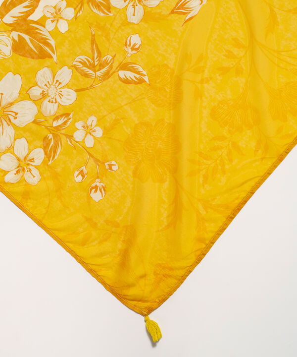 Printed Silk Dupatta