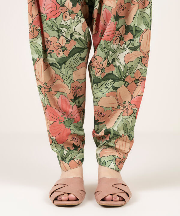 Printed Cambric Shalwar