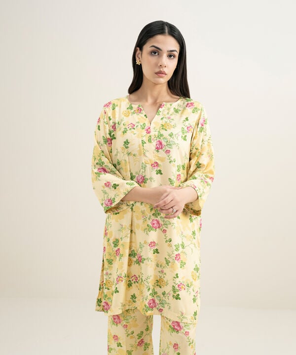 2 Piece - Printed Lawn Suit