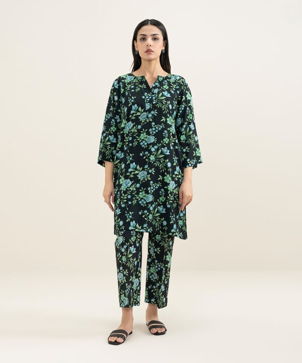 2 Piece - Printed Lawn Suit