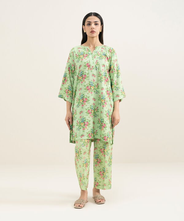 2 Piece - Printed Lawn Suit