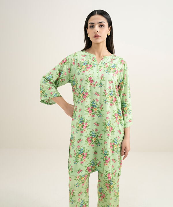 2 Piece - Printed Lawn Suit