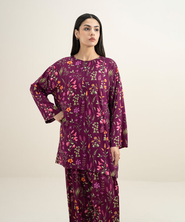2 Piece - Printed Lawn Suit