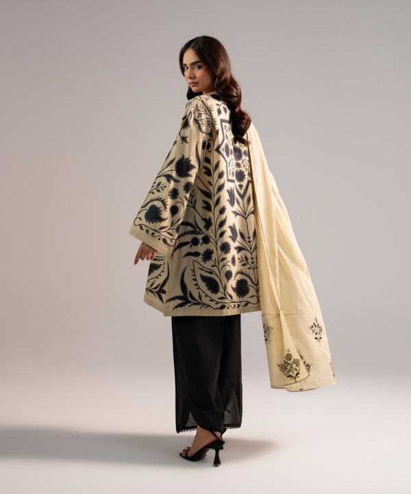 3 Piece - Printed Lawn Suit