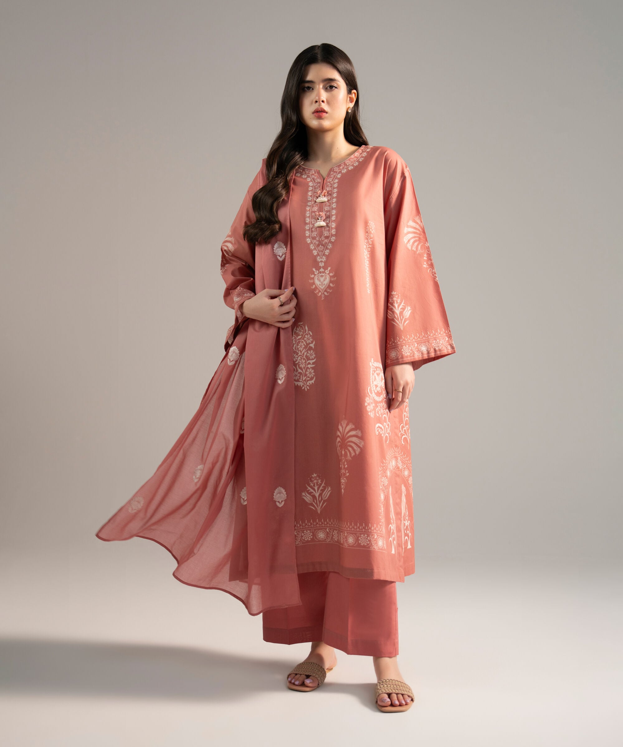 3 Piece - Printed Lawn Suit