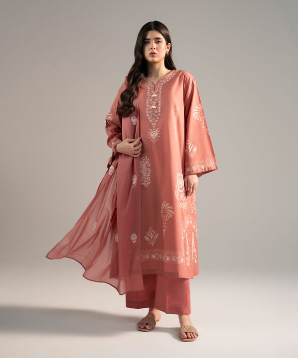 3 Piece - Printed Lawn Suit