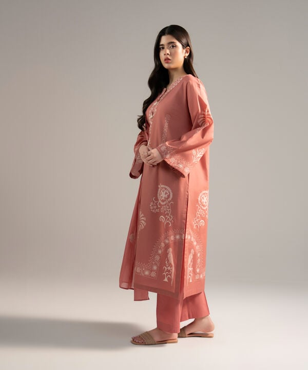 3 Piece - Printed Lawn Suit