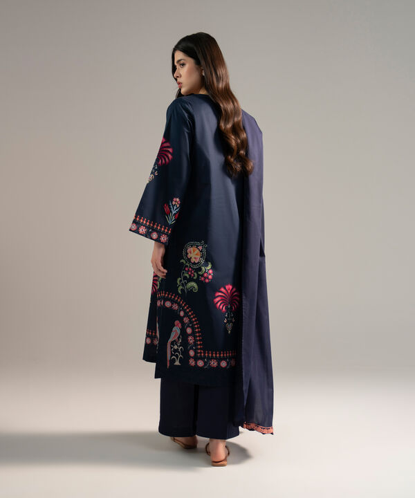 3 Piece - Printed Lawn Suit