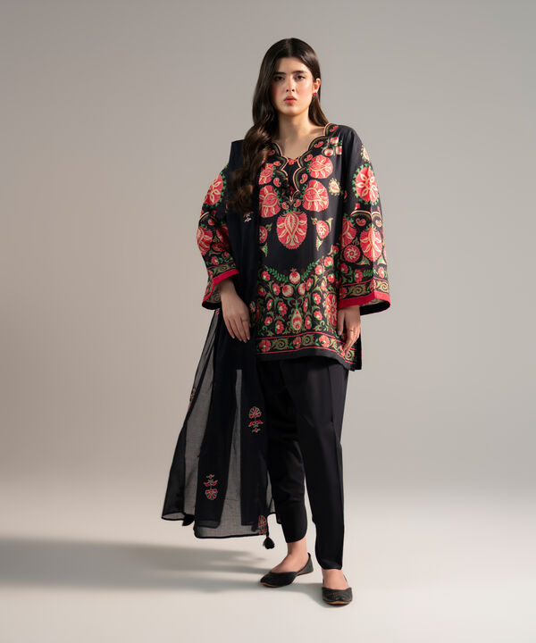 3 Piece - Printed Lawn Suit