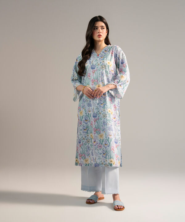 2 Piece - Printed Lawn Suit