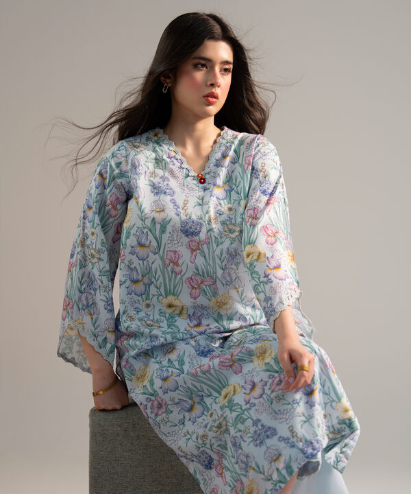 2 Piece - Printed Lawn Suit