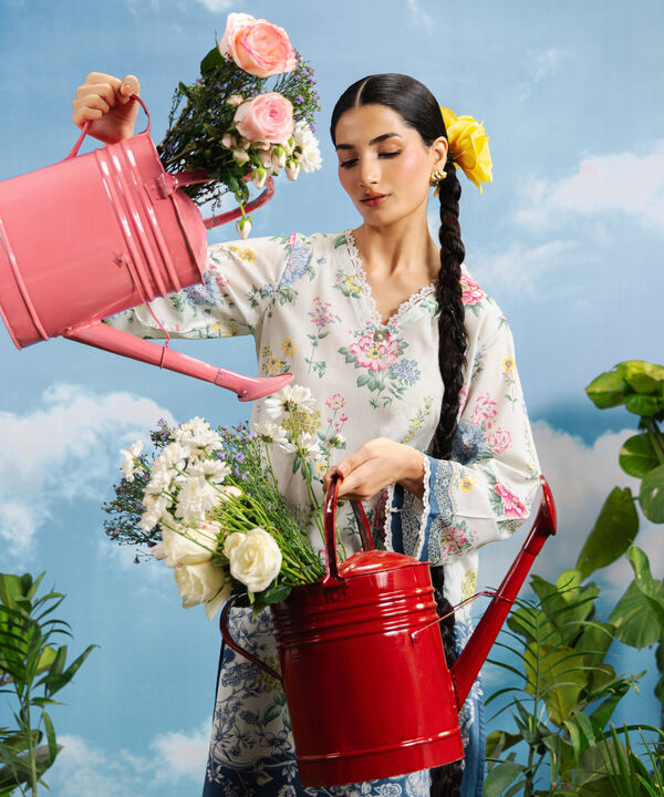 2 Piece - Printed Lawn Suit