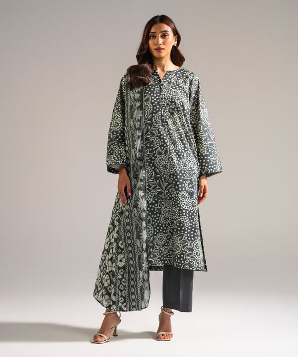 3 Piece - Printed Lawn Suit