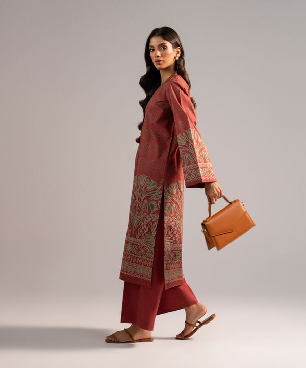 2 Piece - Printed Lawn Suit