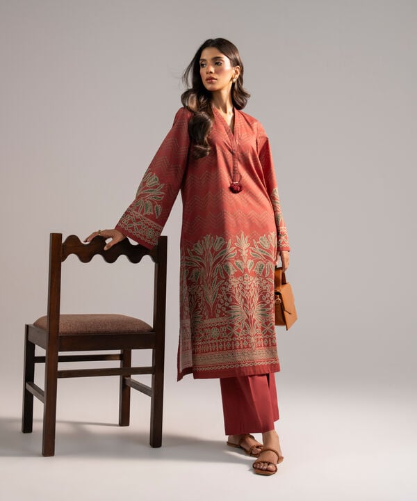 2 Piece - Printed Lawn Suit