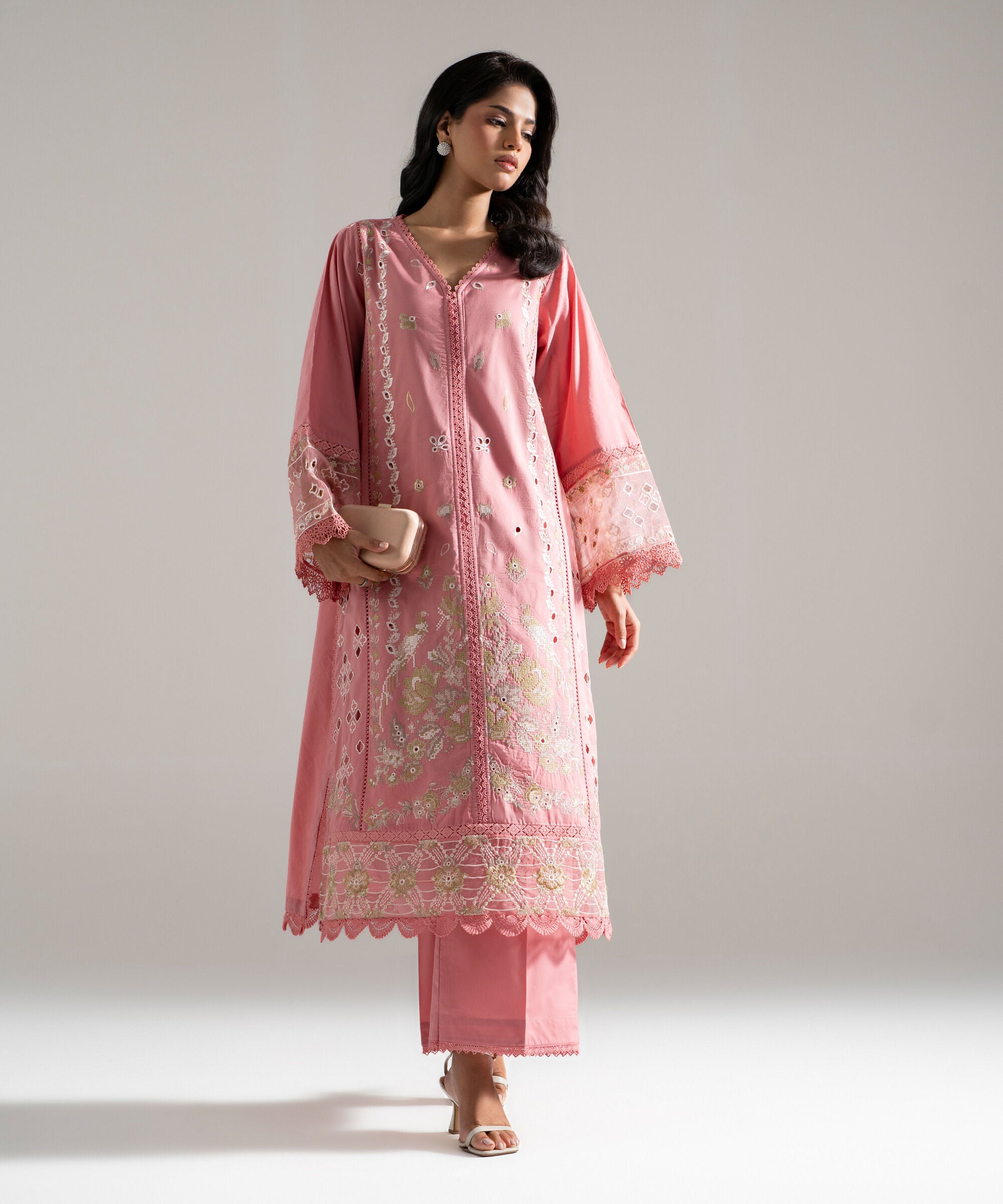 2 Piece - Embroidered Lawn Suit PBS2SCHMV681