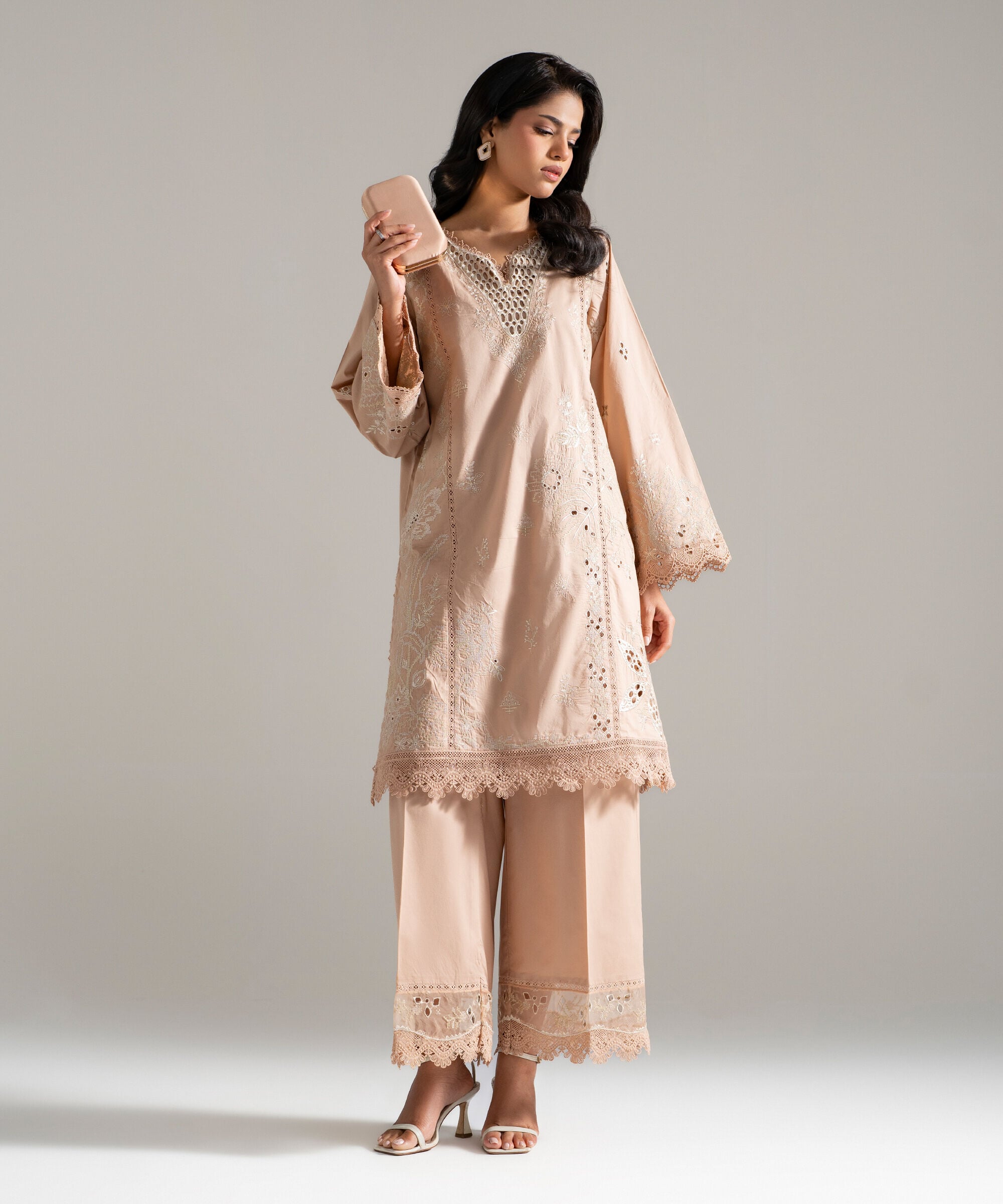 2 Piece - Embroidered Lawn Suit PBS2SCHMV682