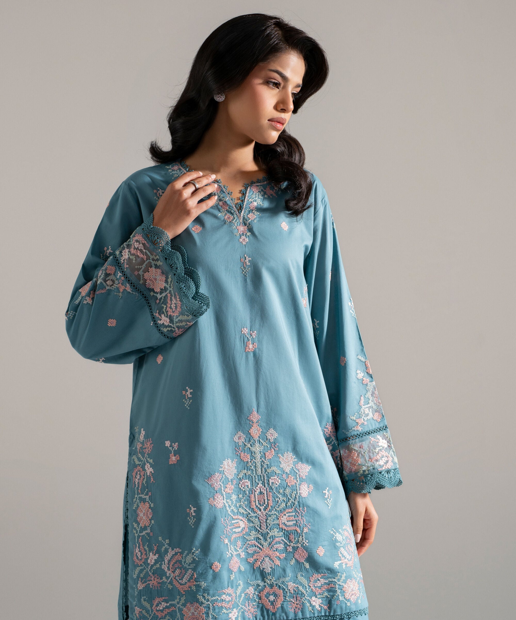 2 Piece - Embroidered Lawn Suit PBS2SCHMV684