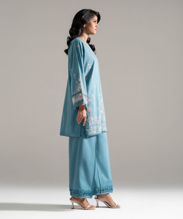 2 Piece - Embroidered Lawn Suit