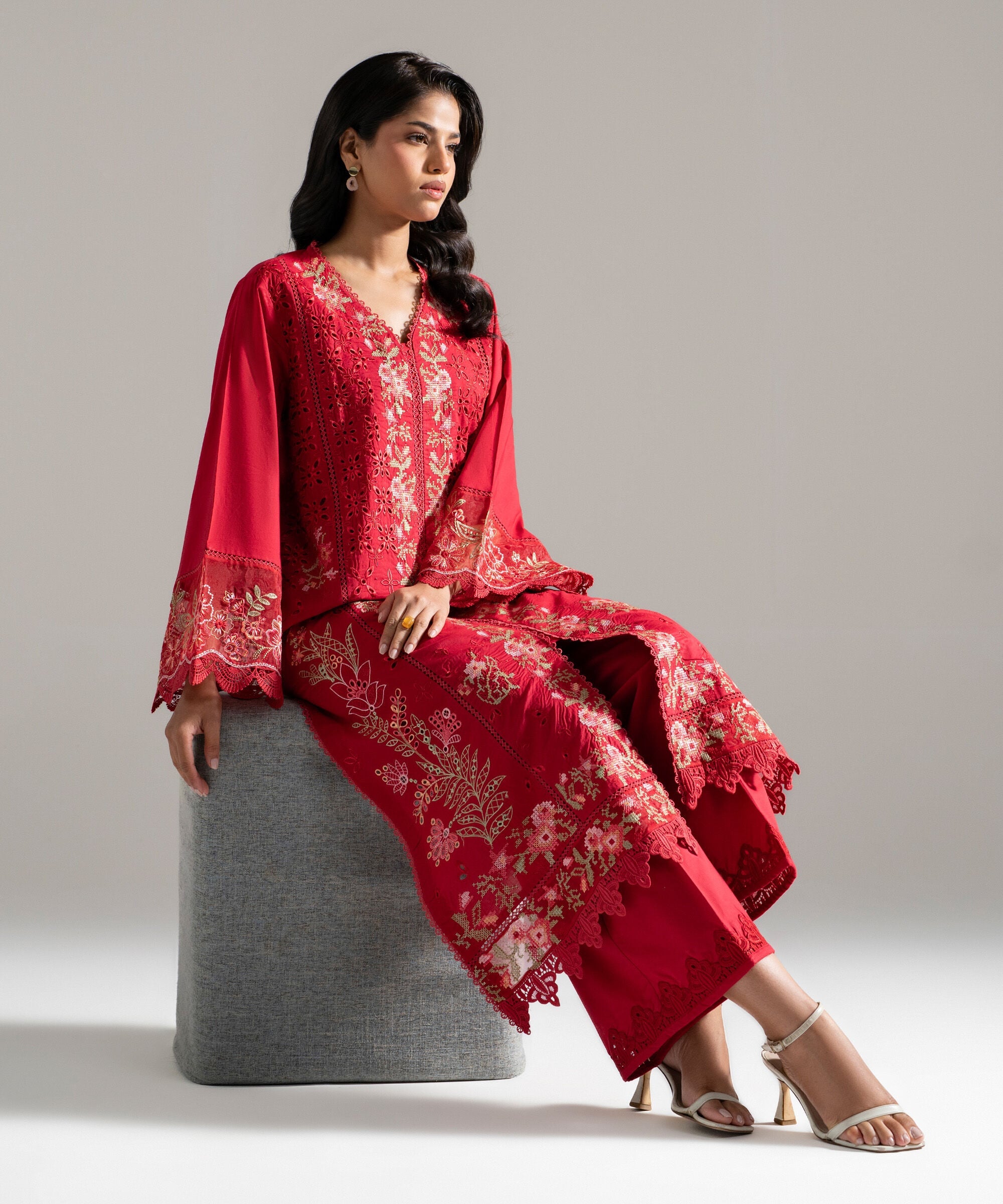2 Piece - Embroidered Lawn Suit PBS2SCHMV685