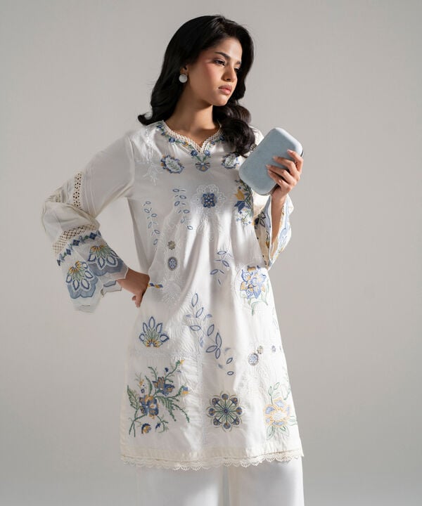 2 Piece - Embroidered Lawn Suit