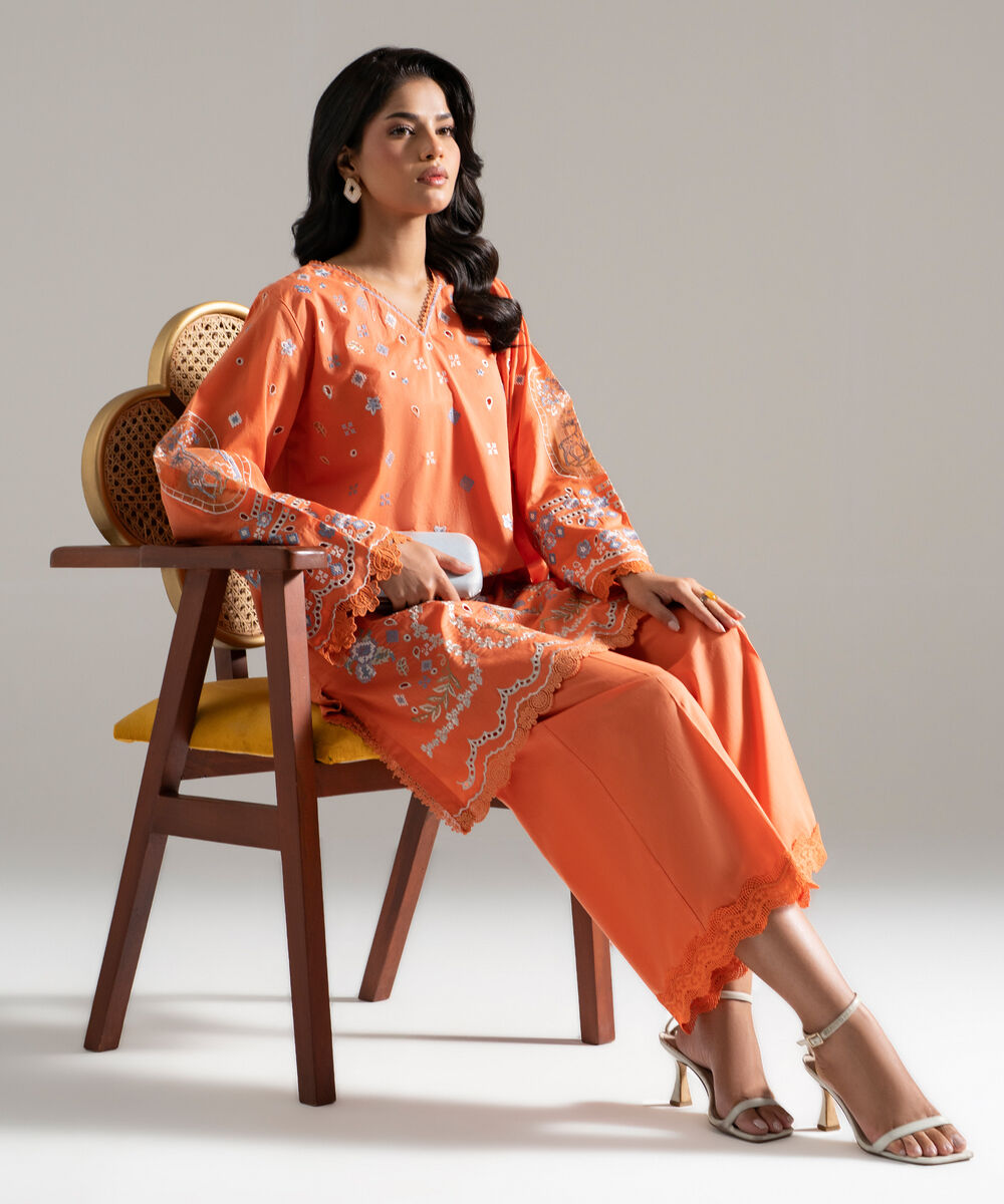 2 Piece - Embroidered Lawn Suit PBS2SCHMV688