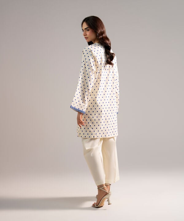 Embroidered Cotton Viscose Shirt