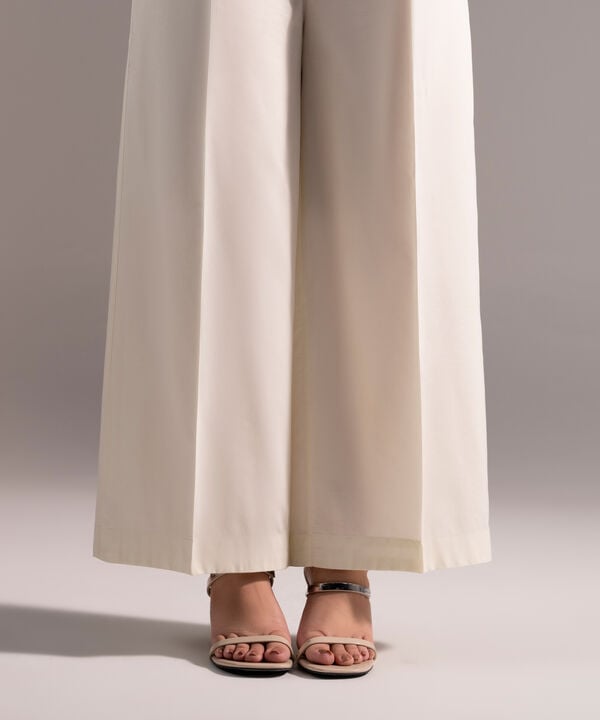 Solid Cotton Viscose Culottes
