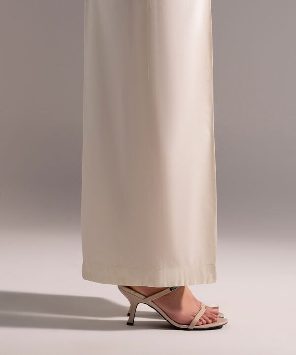 Solid Cotton Viscose Culottes