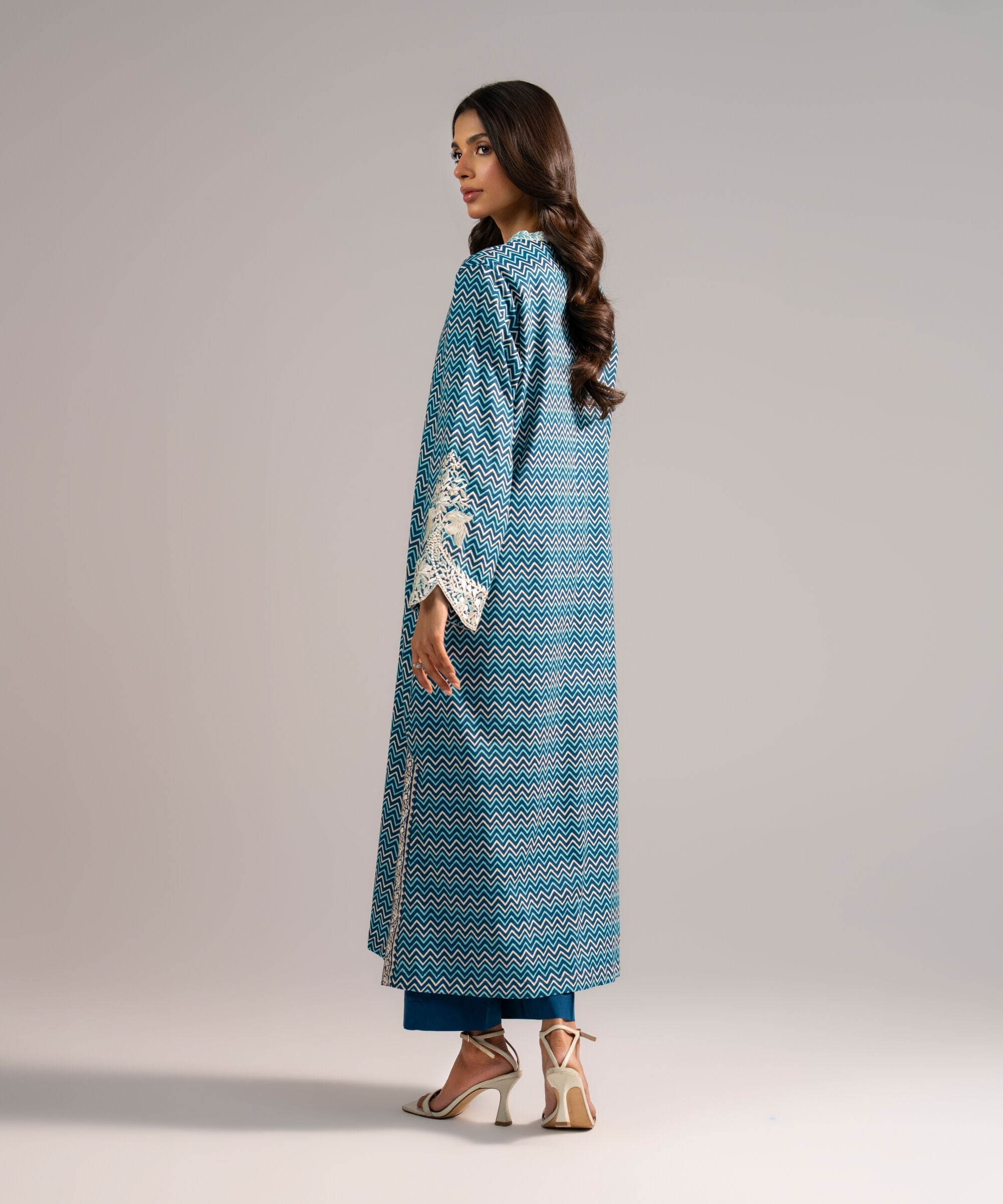 Embroidered Cotton Viscose Shirt