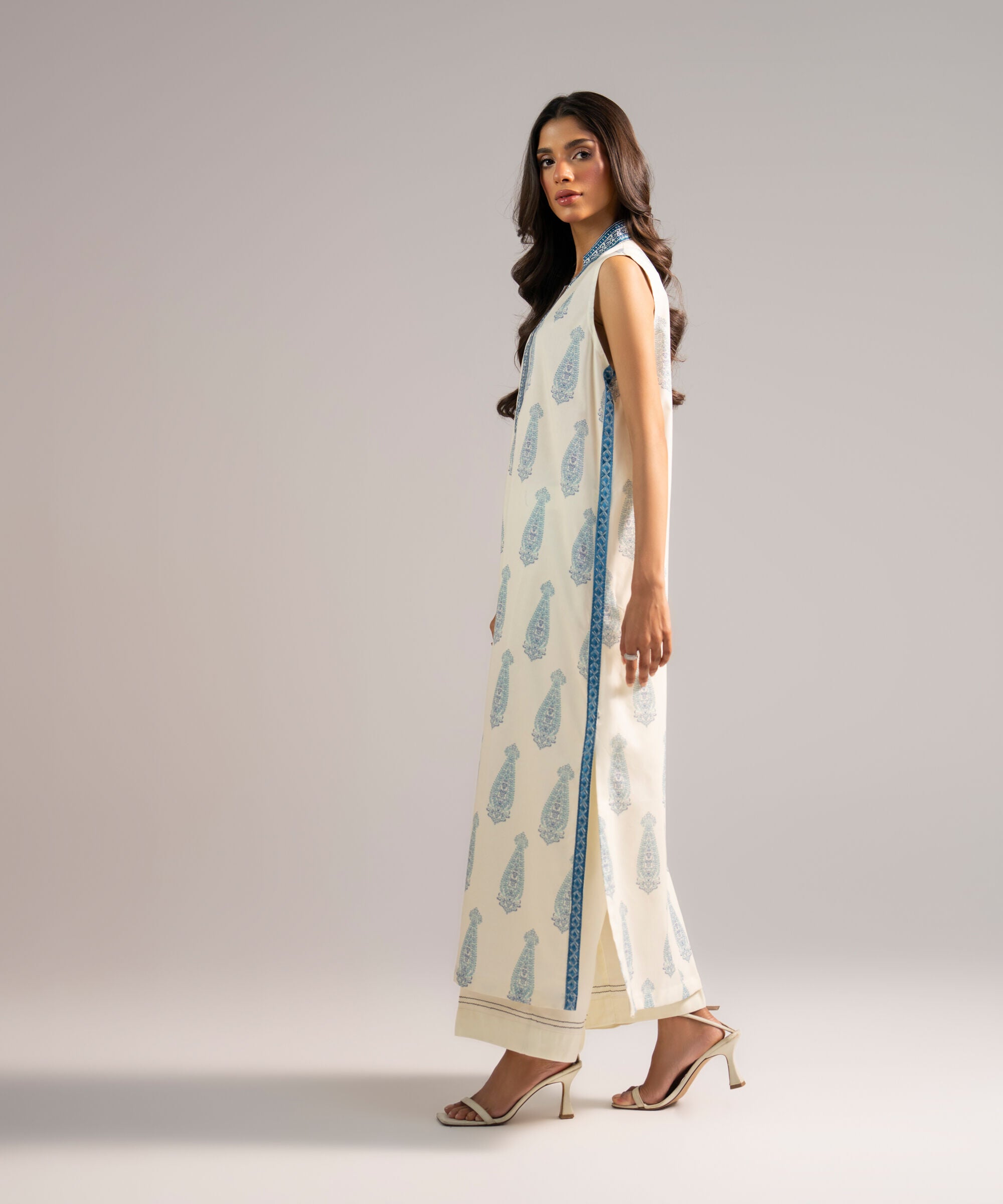 Embroidered Cotton Viscose Shirt