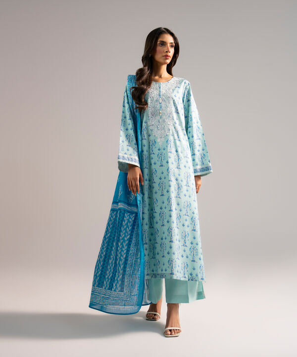 Printed Lawn Dupatta