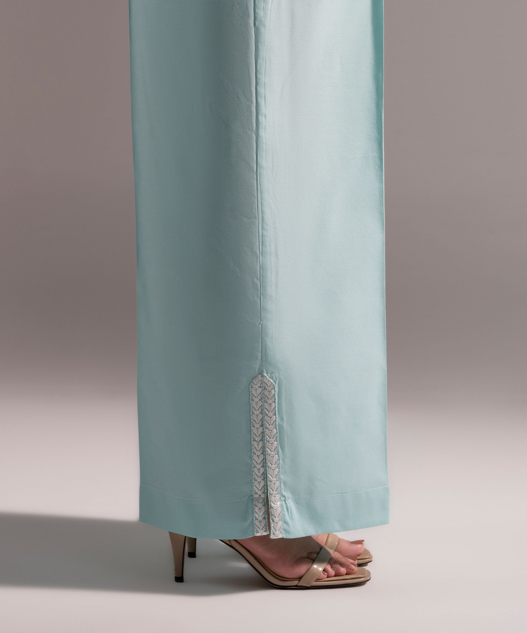 Embroidered Cotton Viscose Culottes