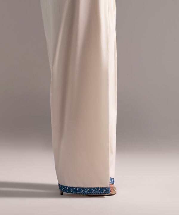 Embroidered Cotton Viscose Shalwar