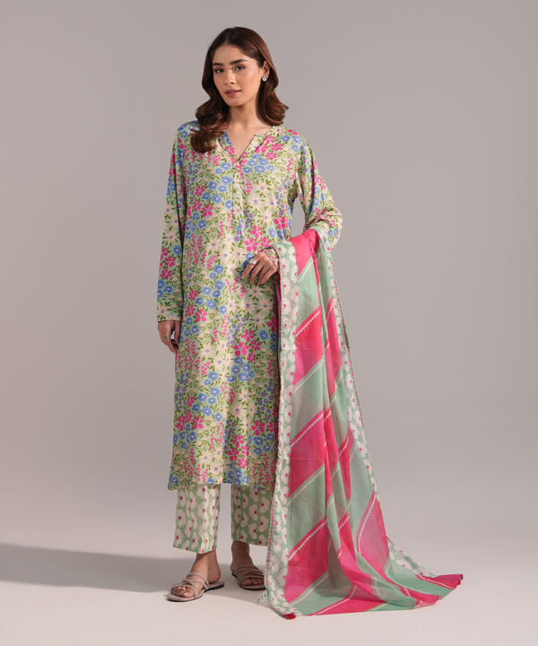 Printed Lawn Dupatta