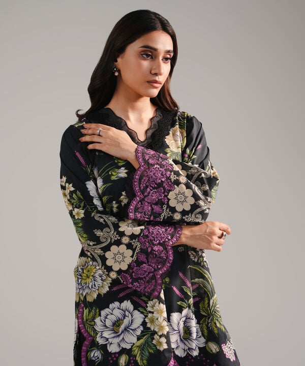 Embroidered Lawn Shirt