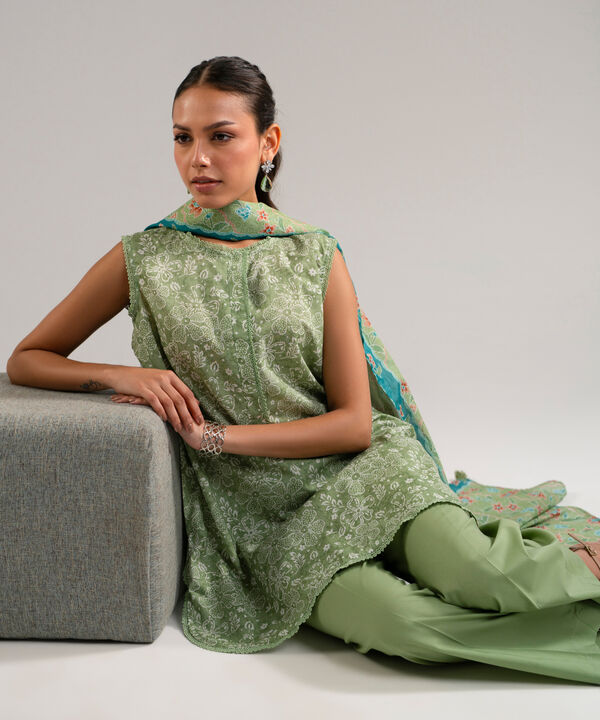 3 Piece - Printed Lawn Suit