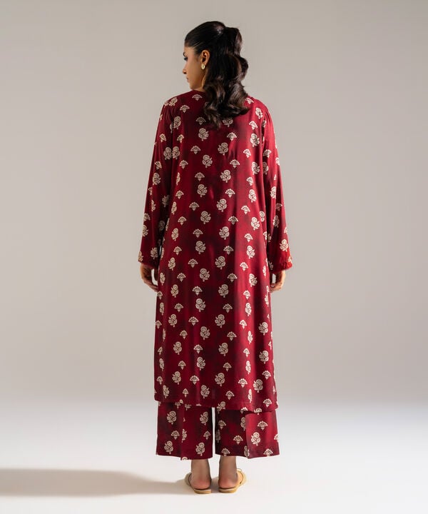 2 Piece - Printed Arabic Lawn Suit