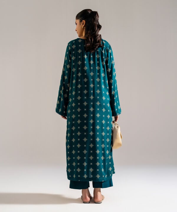 2 Piece - Printed Arabic Lawn Suit