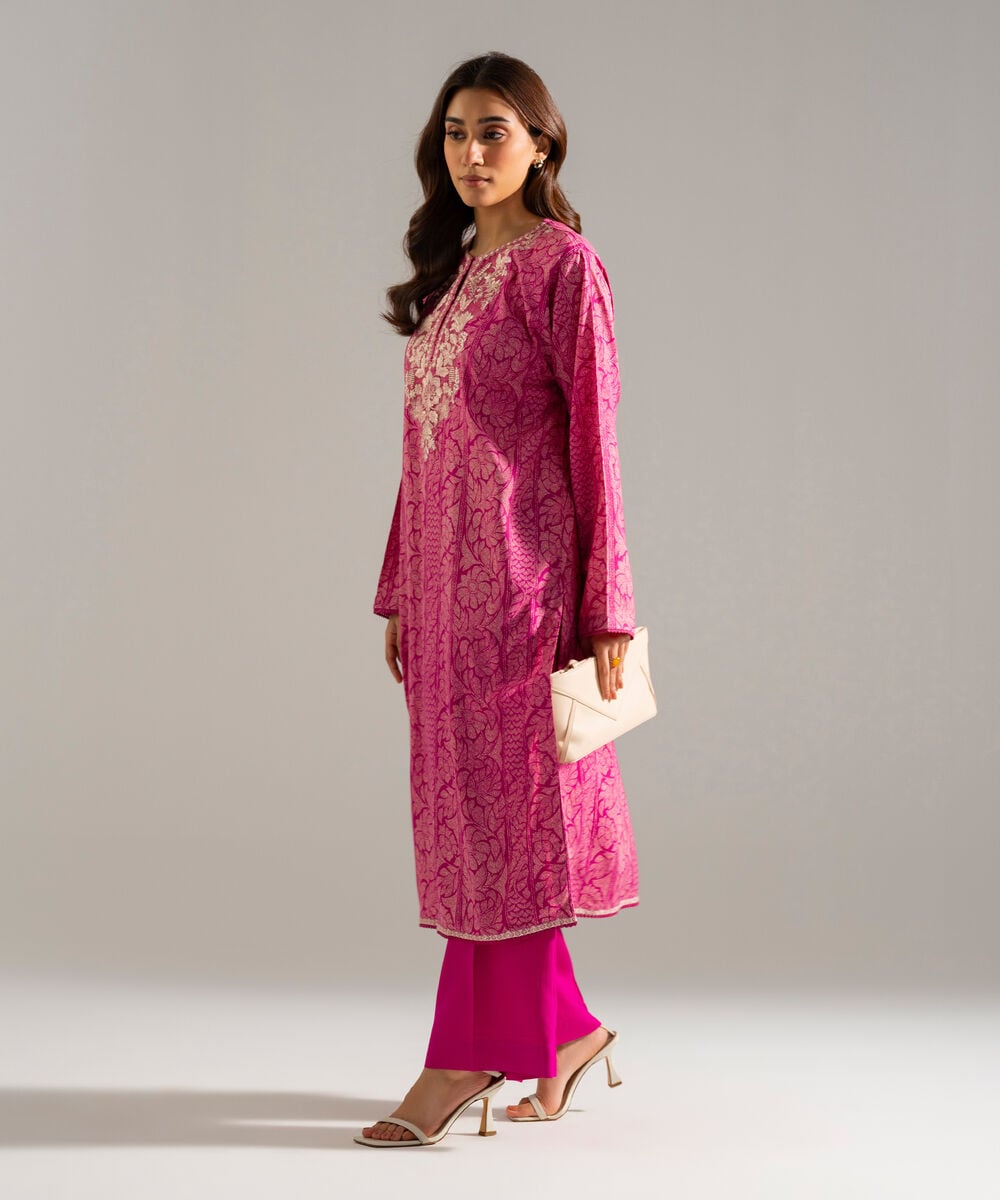 2 Piece - Embroidered Arabic Lawn Suit PBW26CASTV98