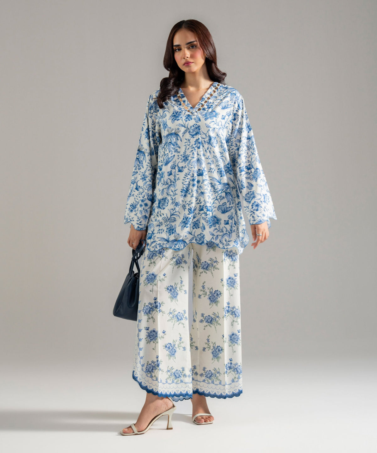 Printed Arabic Lawn Shirt PBW26CMV107S