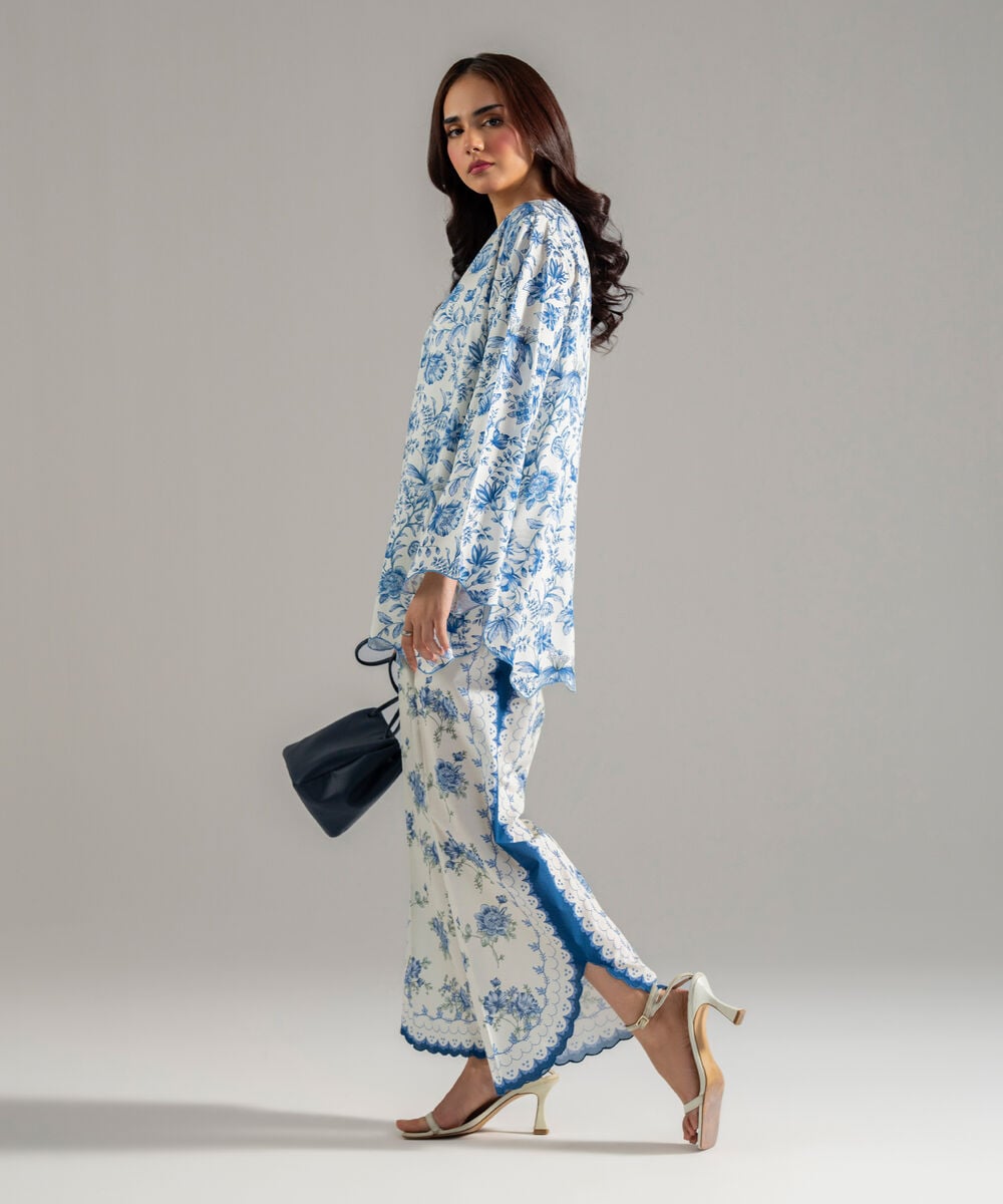 Printed Arabic Lawn Shirt PBW26CMV107S