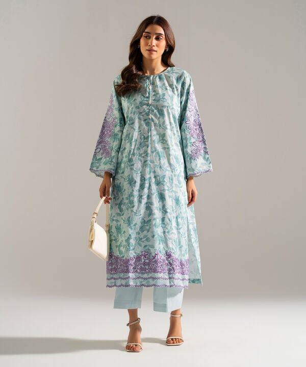 2 Piece - Embroidered Lawn Suit