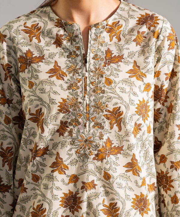 2 Piece - Embroidered Lawn Suit