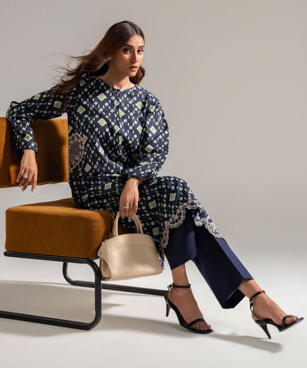 2 Piece - Embroidered Lawn Suit