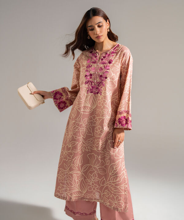 2 Piece - Embroidered Lawn Suit