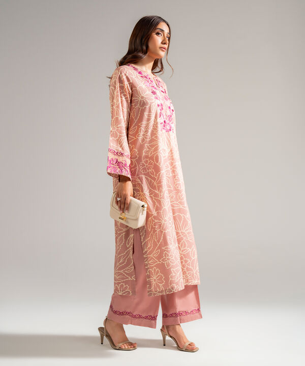 2 Piece - Embroidered Lawn Suit