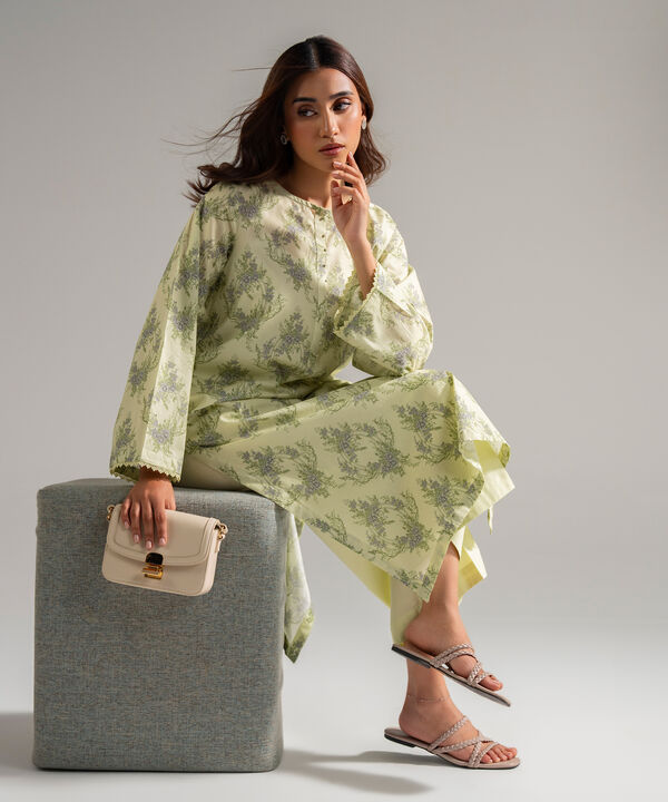 2 Piece - Embroidered Lawn Suit